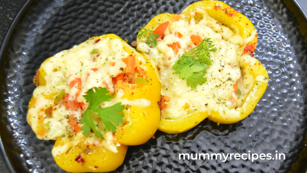 Quick Capsicum Snack Recipe - MUMMY RECIPES