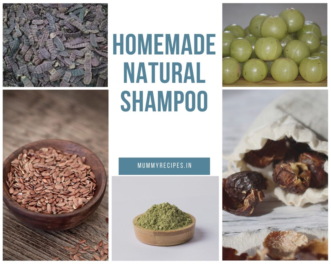 Homemade Natural Shampoo For Hair Growth - MUMMY RECIPES